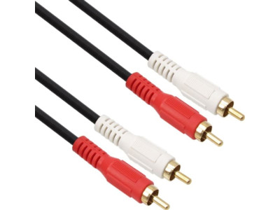 NETmate NMA 2R050M RCA 2선 케이블 5m