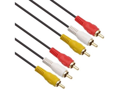 케이블 3R100N 3선 10m RCA NETmate NMA