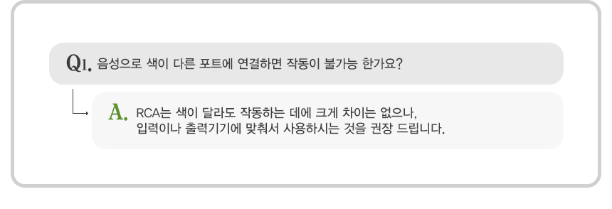 RCA 1선 케이블 1.5m 싱글케이블 PC연결케이블 노란색케이블 영상케이블 CCTV연결케이블